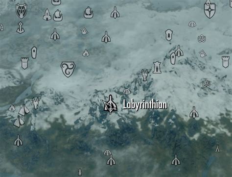 When approached, he will converse with you briefly. . Skyrim labyrinthian location